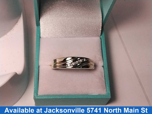 Ring - Wedding Band - Yellow Gold 10k (.417) 2.5 grams Size 15
