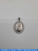 Religious Pendant - White Gold 18k (.750) 5.5 grams