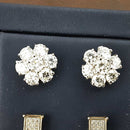 Earrings - White Gold 14k (.585) 2.2 grams
