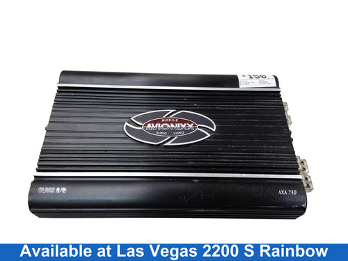 Avionixx Axa740 Black Car Audio Amplifier