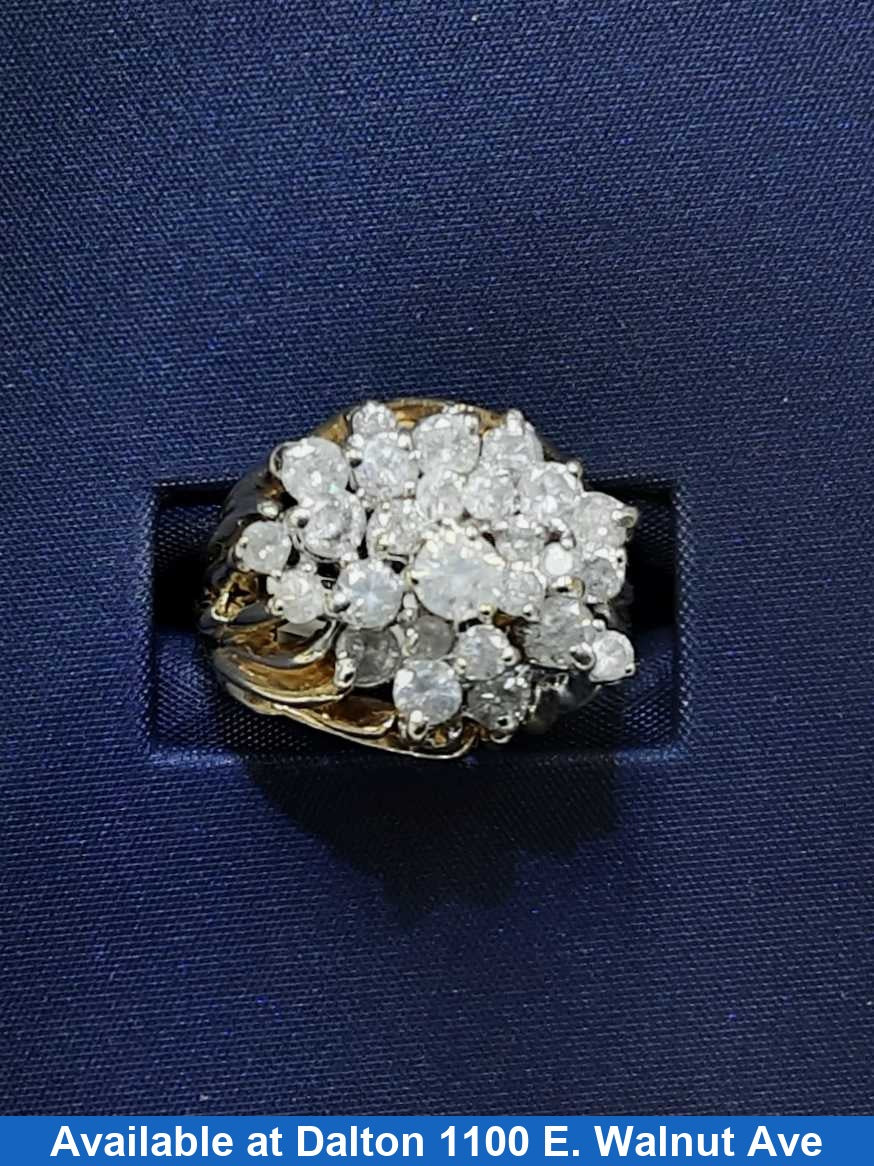 Women's Ring - Yellow Gold 10k (.417) 8.8 grams Size 7