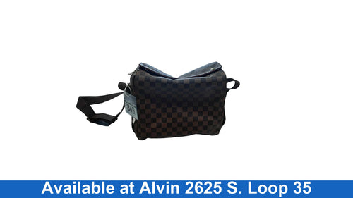 Louis Vuitton Damier Ebene Canvas Brown Purse / Handbag