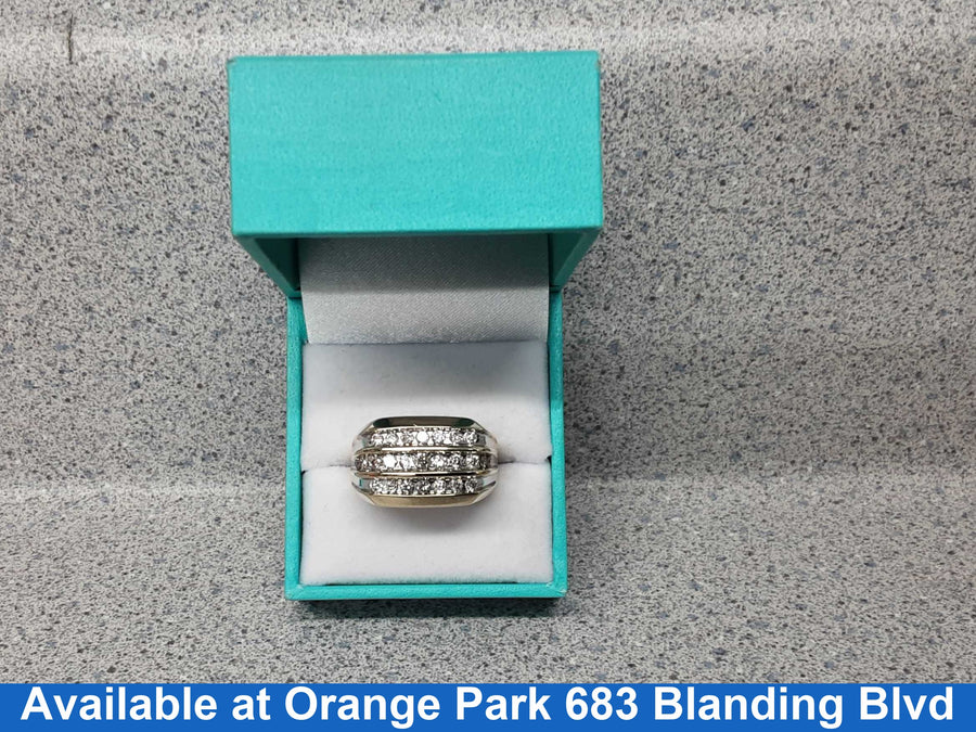 Men's Ring - Yellow Gold 14k (.585) 10 grams Size 10.5