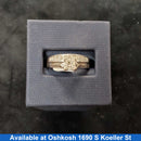 Ring - Wedding Band - White Gold 14k (.585) 5.6 grams Size 9