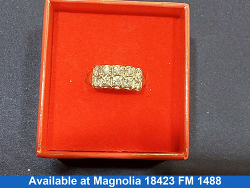 Women's Ring - Yellow Gold 14k (.585) 4.6 grams Size 6