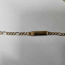 ID Bracelet - Yellow Gold 14k (.585) 14.5 grams 8 inch