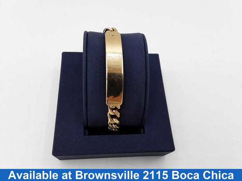 ID Bracelet - Yellow Gold 10k (.417) 46.1 grams 10 inch