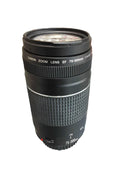 Canon 75-300mm Black Photographic Lens