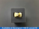 Women's Ring - Solitaire - Yellow Gold 14k (.585) 5.4 grams Size 10