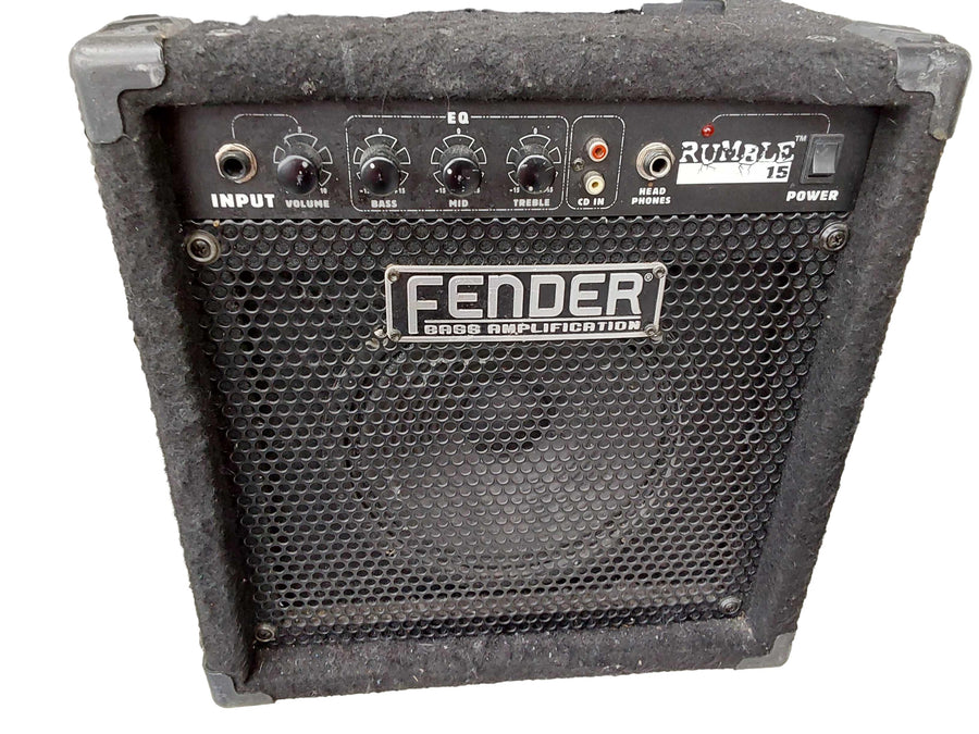 Fender Rumble 15 Black Guitar Amplifier