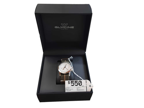 Glycine Gl0473 Silver Regular Watch