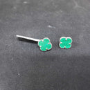 Double Stud Earring - Yellow Gold 14k (.585) 2.1 grams