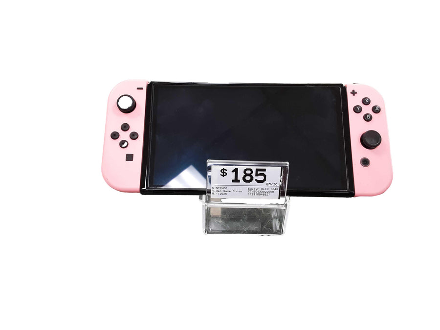 Nintendo Switch Oled (64gb) 64 Gb Pink Video Game Console