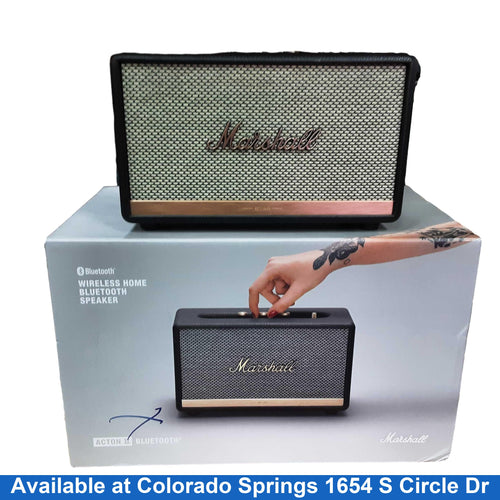 Marshall Action Ii Bt Black Bookshelf Speaker