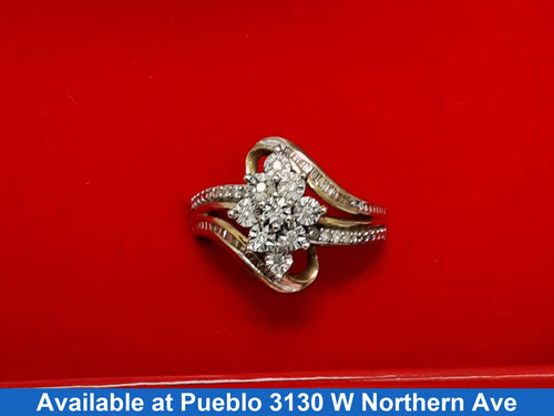 Women's Ring - Yellow Gold 10k (.417) 2.9 grams Size 7