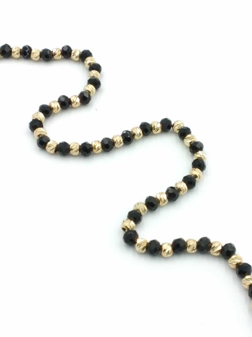 Bead Bracelet - Yellow Gold 10k (.417) 4.2 grams 8 inch