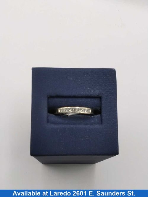 Ring - Wedding Band - White Gold 14k (.585) 2 grams Size 5