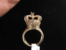 Women's Ring - Yellow Gold 10k (.417) 9.6 grams Size 10