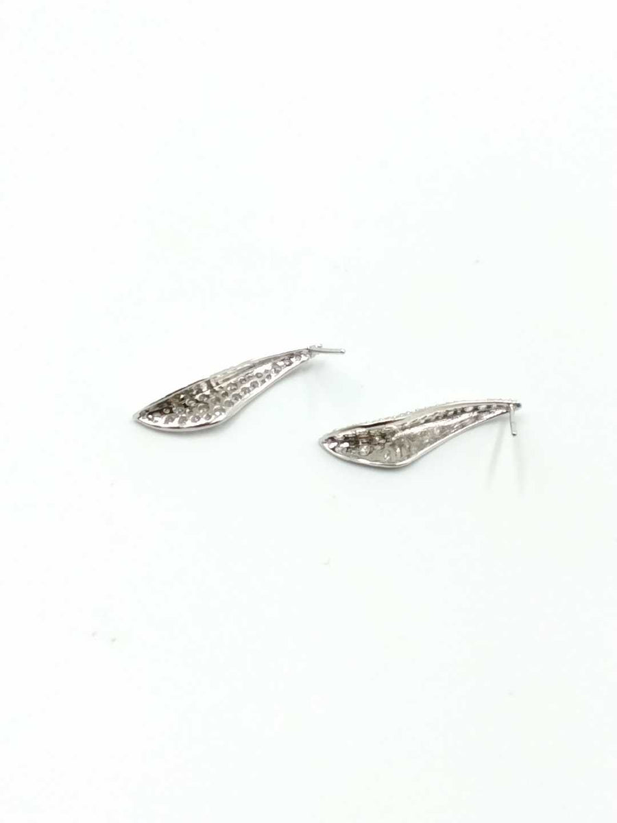 Earrings - White Gold 14k (.585) 3.4 grams