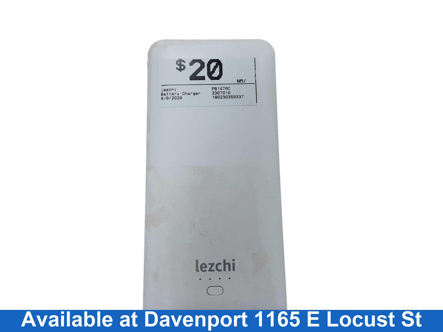 Lezchi Pb147ac White Battery Charger
