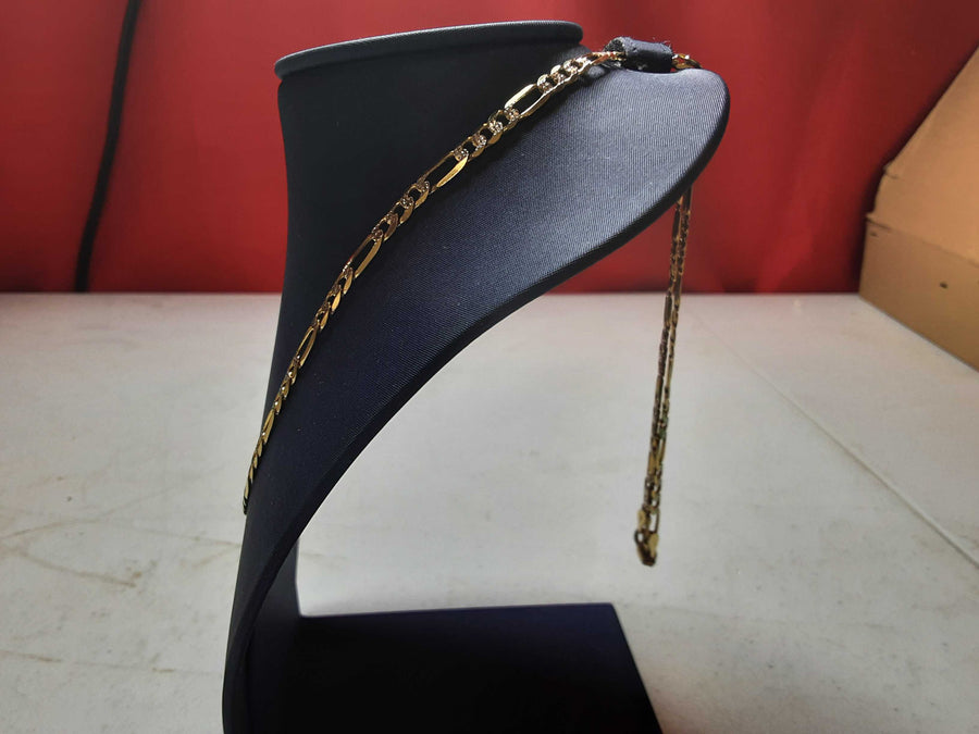 Figaro Chain - Yellow Gold 14k (.585) 17.7 grams 23 inch