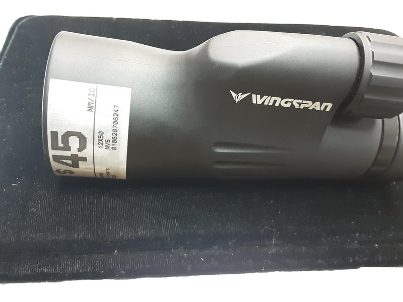 Ivingspan 12x50 Black Rangefinder
