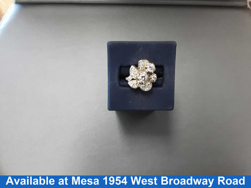 Women's Ring - White Gold 14k (.585) 6.8 grams Size 8