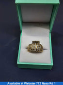 Ring - Wedding Band - Yellow Gold 14k (.585) 7.3 grams Size 5.5