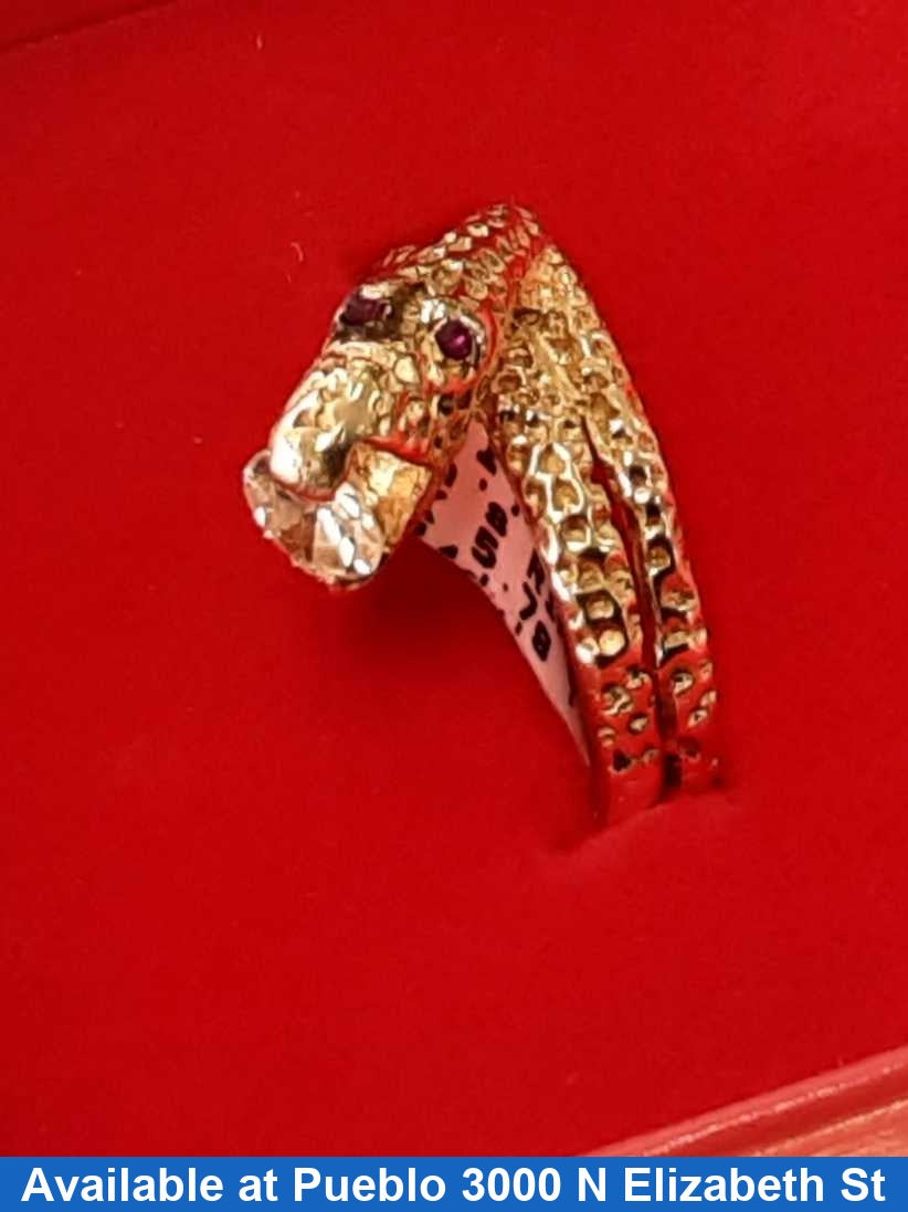 Men's Ring - Yellow Gold 14k (.585) 5.7 grams Size 20
