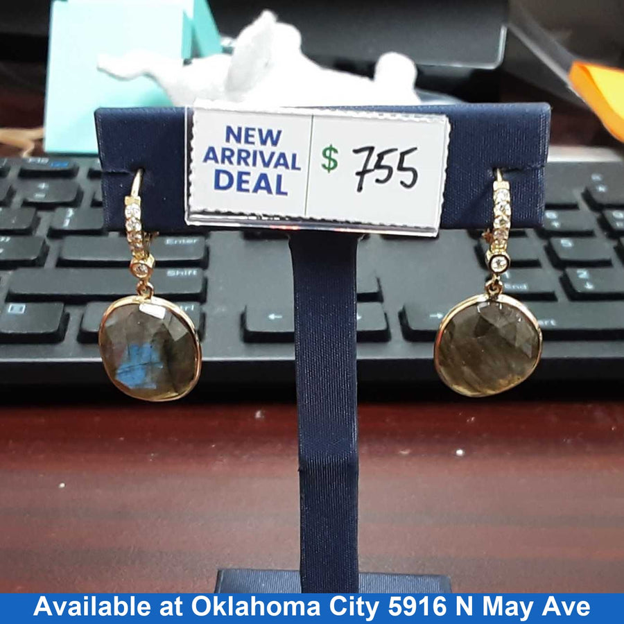 Earrings - Yellow Gold 18k (.750) 5.2 grams
