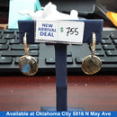 Earrings - Yellow Gold 18k (.750) 5.2 grams