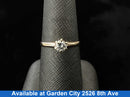 Ring - Engagement Set - Yellow Gold 14k (.585) 1.9 grams Size 8