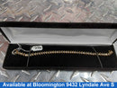 Tennis Bracelet - Yellow Gold 14k (.585) 10.8 grams 7 inch