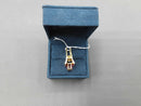 Diamond Pendant - Yellow Gold 18k (.750) 9.5 grams