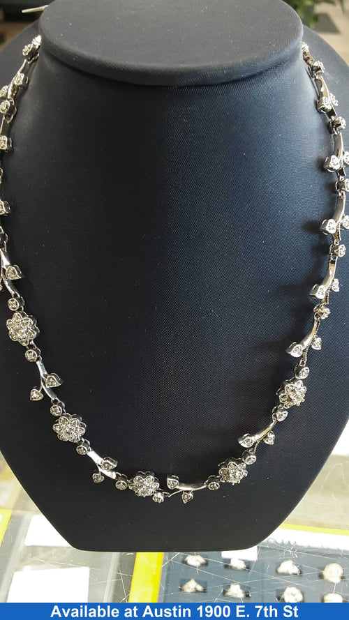 White Gold 14k (.585) 21.9 grams 24 inch