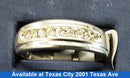 Men's Ring - White Gold 10k (.417) 3.7 grams Size 10.5