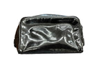 Channel Vanity Patent Leather Clutch Bag Black Wallet