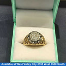 Men's Ring - Yellow Gold 14k (.585) 7 grams Size 10