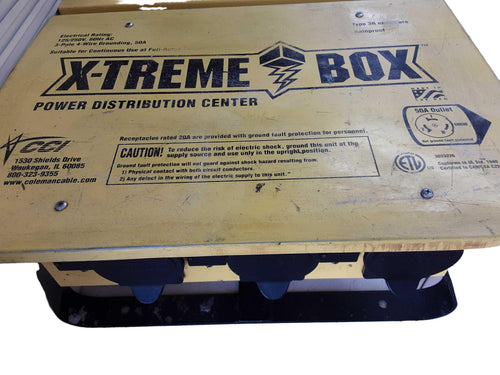 X-treme Box Power Distribution Yellow Power Supply