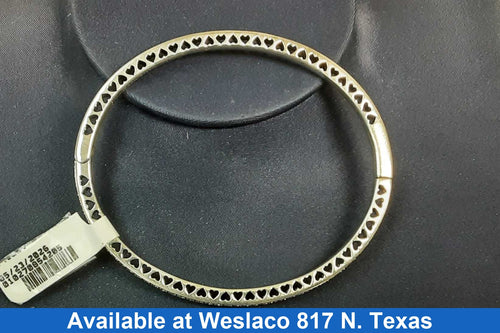 Bangle Bracelet - Silver 12.7 grams 7 inch