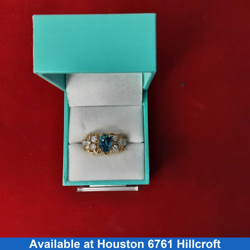 Women's Ring - Yellow Gold 14k (.585) 6.5 grams Size 11