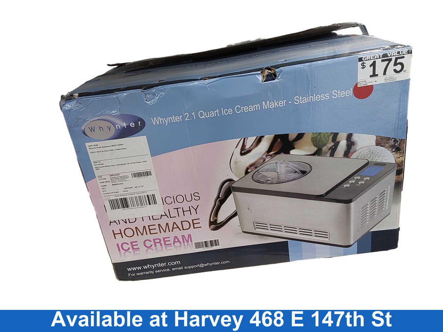 Whynter Icm-200ls White Small Kitchen Appliance