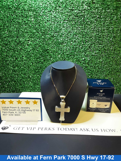 Religious Pendant - White Gold 14k (.585) 19.1 grams