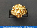 Men's Ring - Yellow Gold 10k (.417) 5.4 grams Size 9