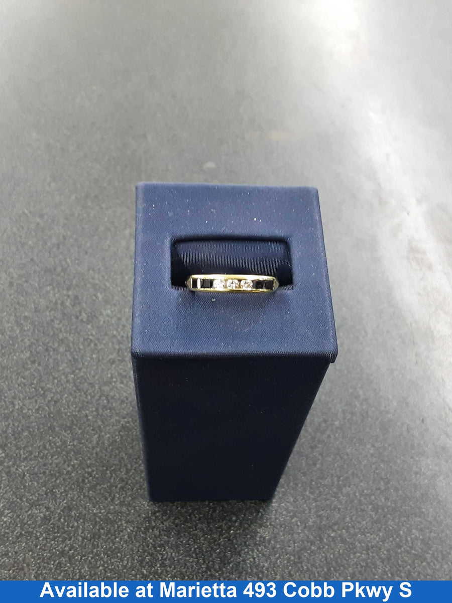 Women's Ring - Yellow Gold 18k (.750) 3.3 grams Size 5