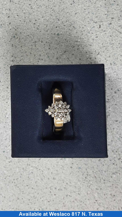 Women's Ring - Yellow Gold 10k (.417) 2.9 grams Size 10