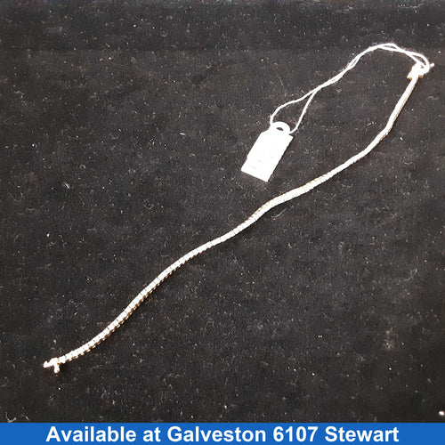 Tennis Bracelet - Yellow Gold 14k (.585) 5.4 grams 7 inch