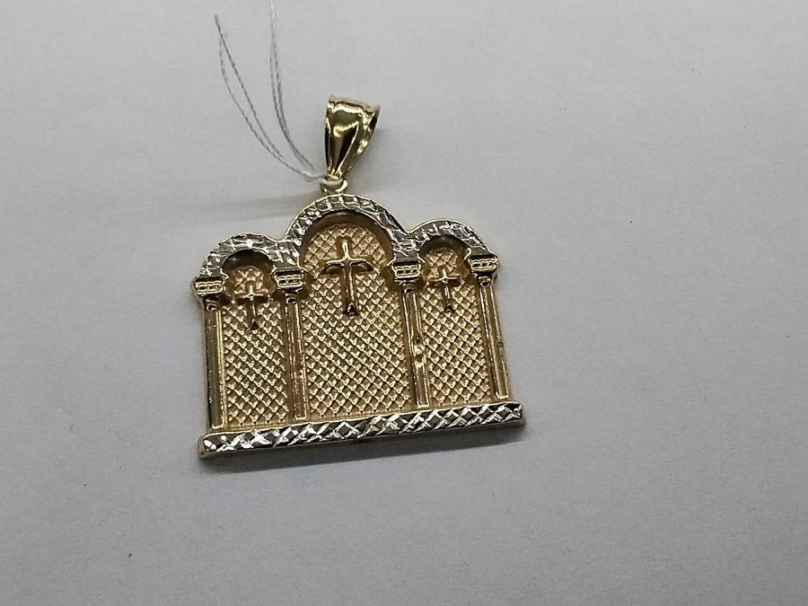 Religious Pendant - Yellow Gold 10k (.417) 4.7 grams