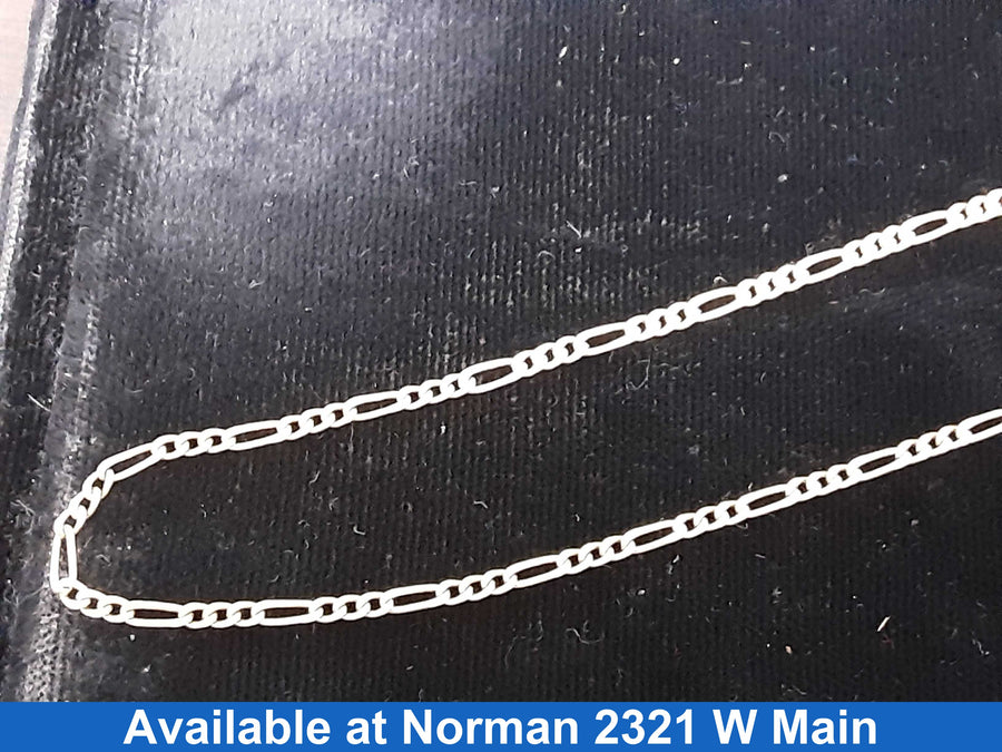 Figaro Chain - Yellow Gold 10k (.417) 4.2 grams 24 inch