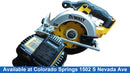 Dewalt Dcs391 Yellow Cordless Circular Saw